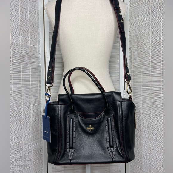 Pour La Victoire Handbags - Pour La Victoire Provence Satchel Black